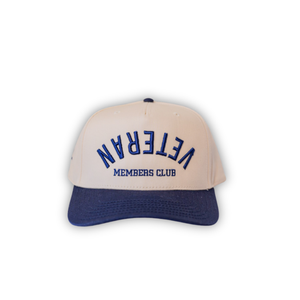 Veteran Members Club - Creme/Navy