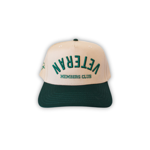 Veteran Members Club - Tan/Green