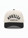 Veteran Members Only - Creme/Black