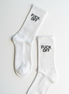 Fuck Off Socks - White