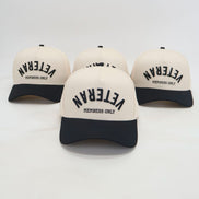 Veteran Members Club - Creme/Black