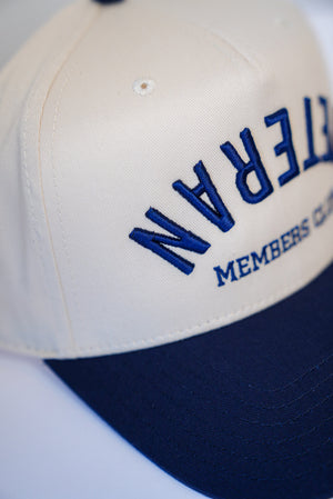 Veteran Members Club - Creme/Navy