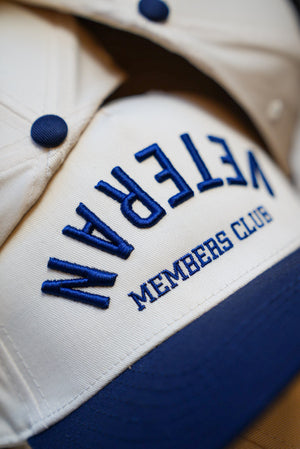 Veteran Members Club - Creme/Navy