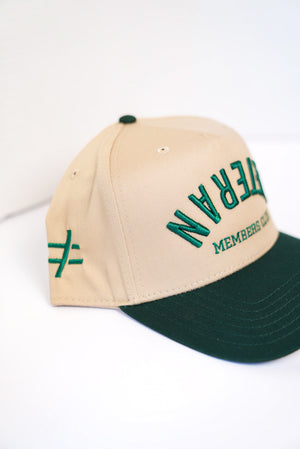 Veteran Members Club - Tan/Green