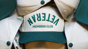 Veteran Members Club - Tan/Green