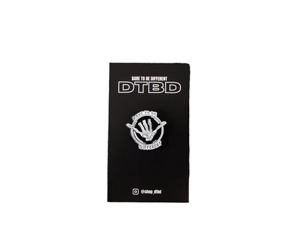 DTBD Enamel Pin