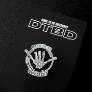 DTBD Enamel Pin