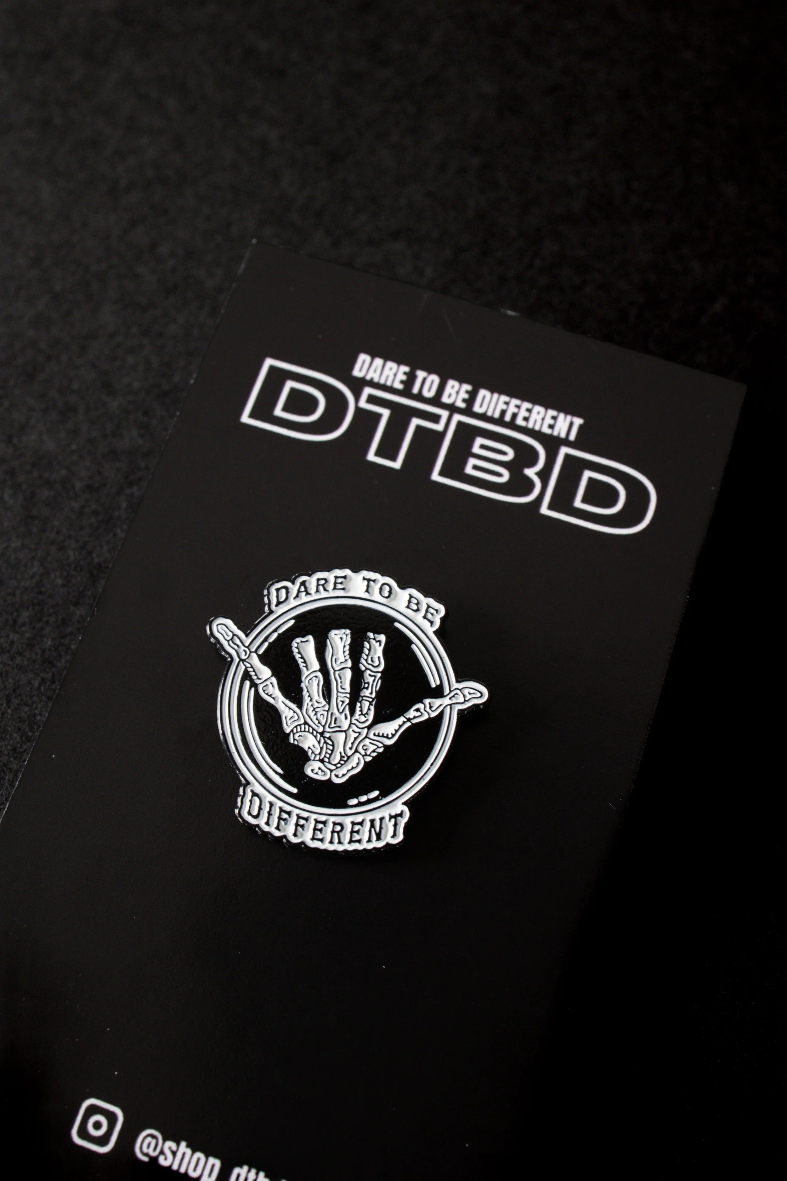 DTBD Enamel Pin