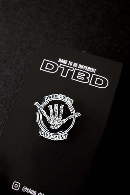 DTBD Enamel Pin