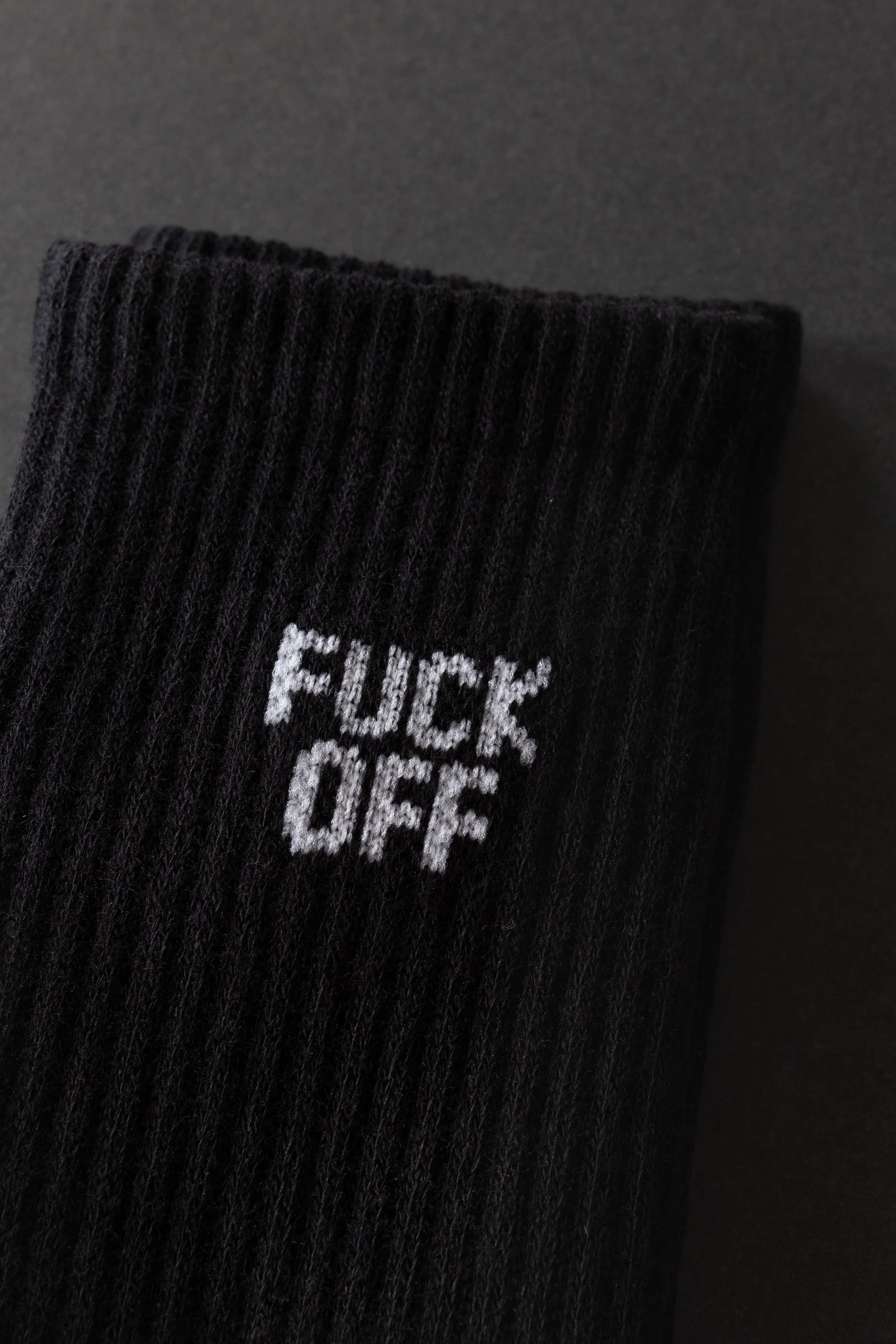 Fuck Off Socks - Black