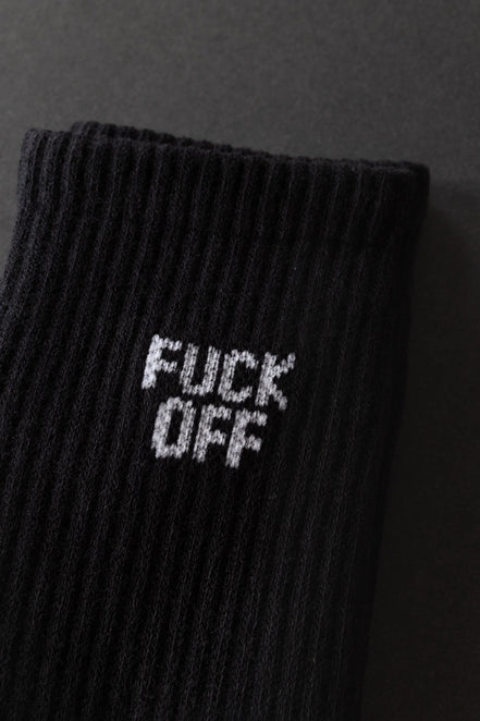 Fuck Off Socks - Black