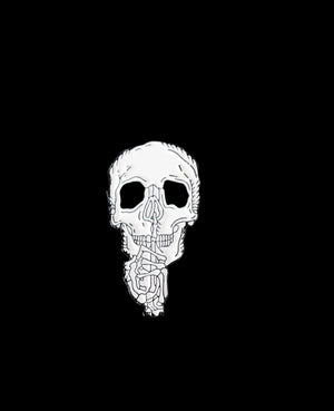 Skull Enamel Pin