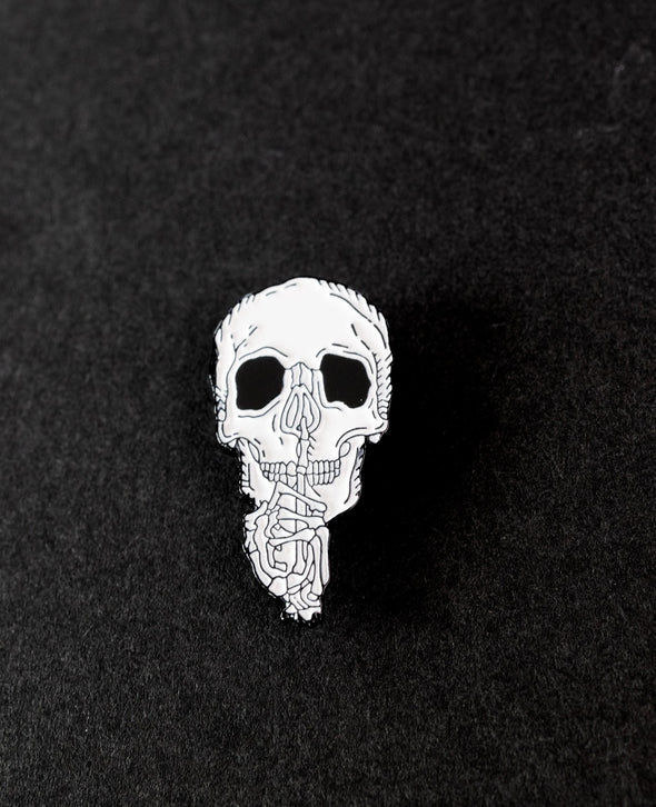Skull Enamel Pin