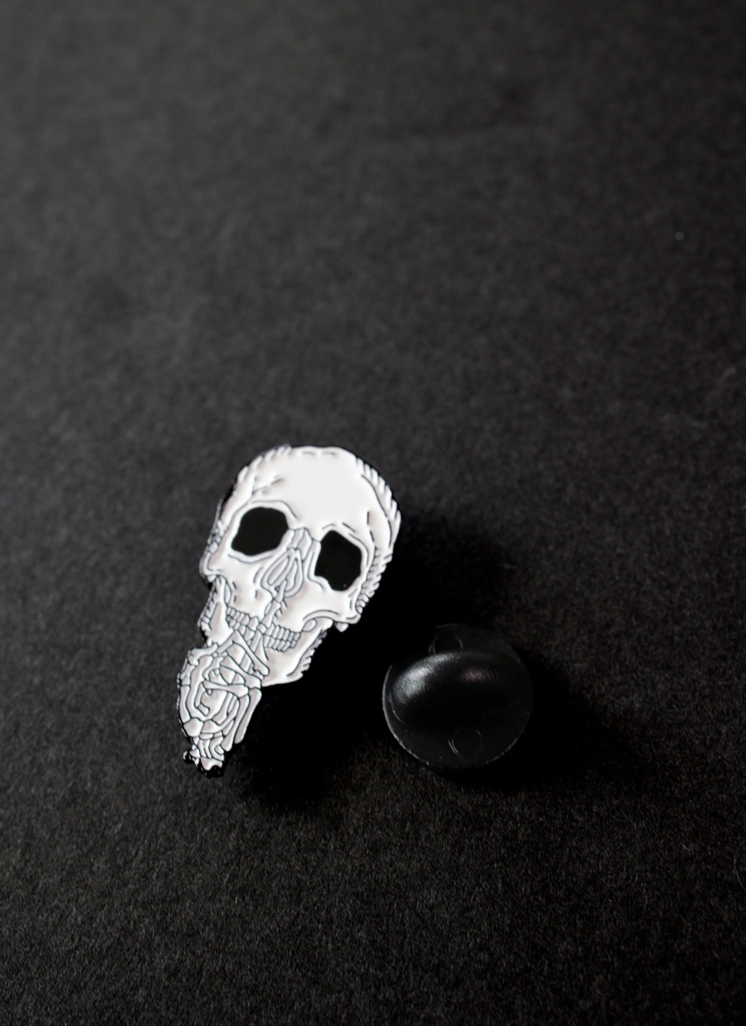 Skull Enamel Pin