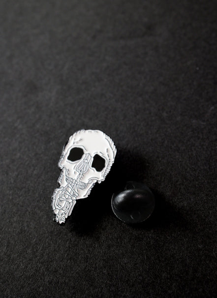 Skull Enamel Pin