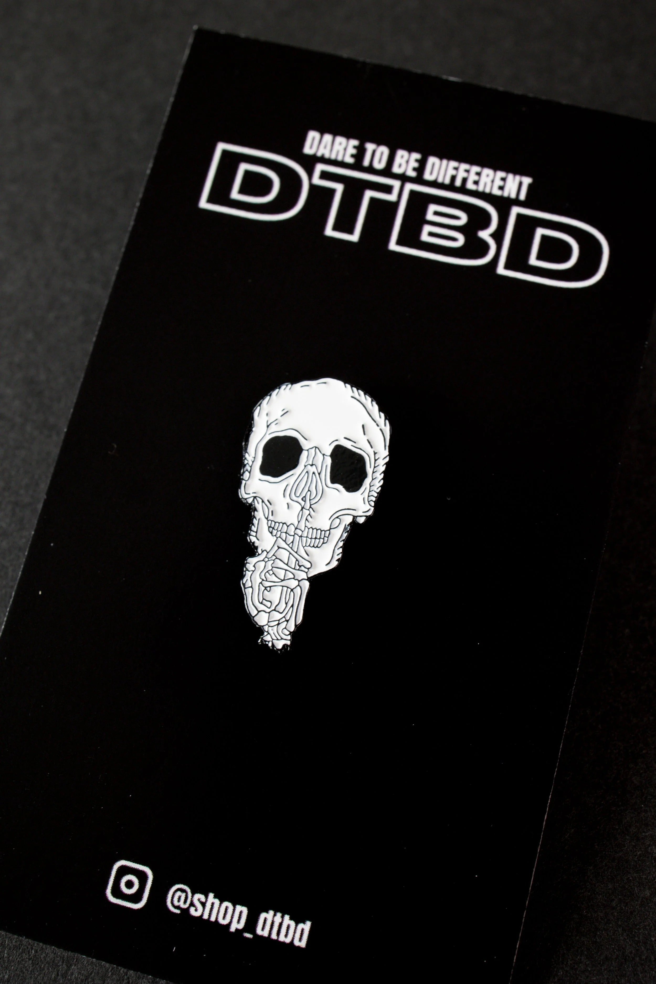 Skull Enamel Pin
