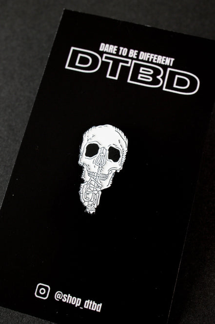 Skull Enamel Pin
