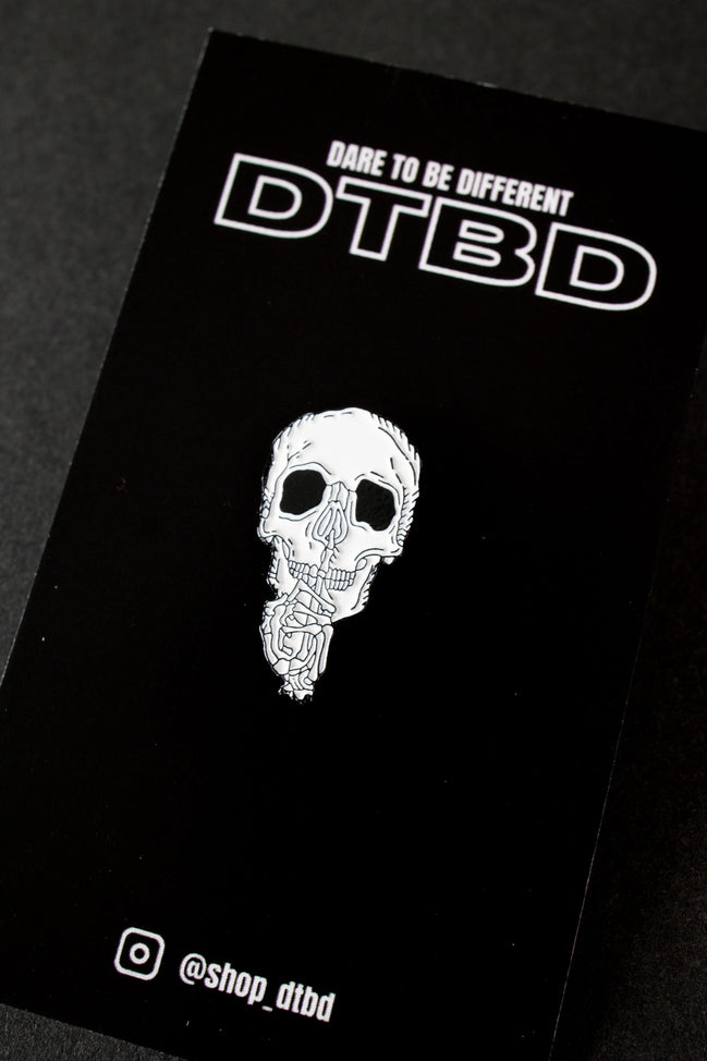 Skull Enamel Pin