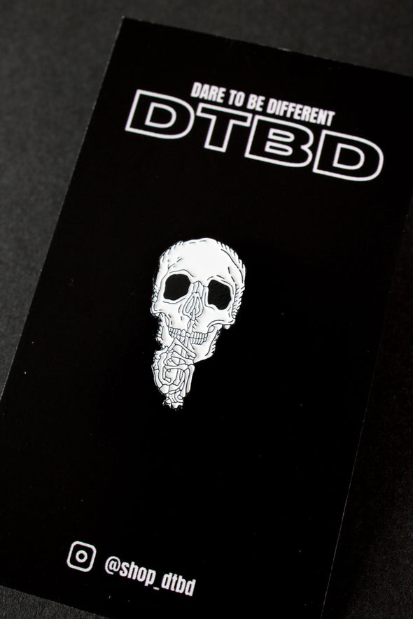 Skull Enamel Pin